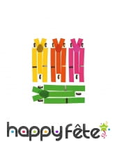 Bretelles fluo, image 1