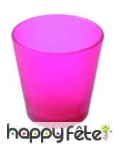 Bougeoir fuchsia