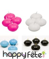 Bougies flottantes, par 4