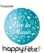 Ballon géant de mariage, vive les mariés, image 10