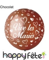 Ballon géant de mariage, vive les mariés, image 4