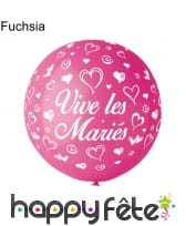 Ballon géant de mariage, vive les mariés, image 5