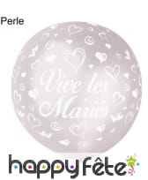 Ballon géant de mariage, vive les mariés, image 8