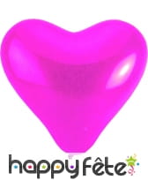 Ballon géant en forme de coeur rose