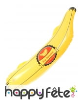 Banane gonflable jaune, image 1