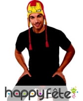 Bonnet haut de tête Iron Man, image 3