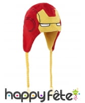 Bonnet haut de tête Iron Man