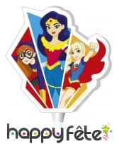 Bougie Hero Girls de 7,5cm