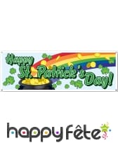 Banderole Happy Saint-Patrick's Day