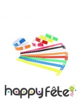 Bracelets inviolables en vinyle