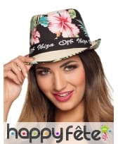 Borsalino Ibiza fleurs d'hibiscus, image 1