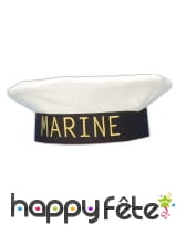 Beret imprimé "marine"
