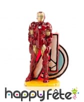 Bougie Iron Man décorative