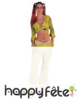 Bolero jaune en velours taille 40