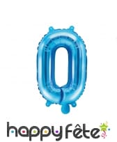 Ballon lettre bleu de 35 cm, image 15