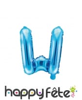 Ballon lettre bleu de 35 cm, image 23