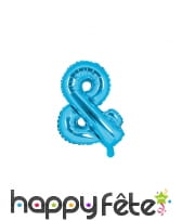 Ballon lettre bleu de 35 cm, image 24