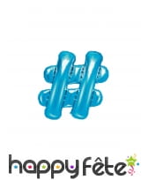 Ballon lettre bleu de 35 cm, image 25