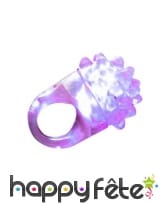Bague LED en plastique mou, image 4