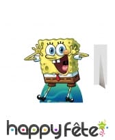 Bob l'éponge taille réelle en carton plat