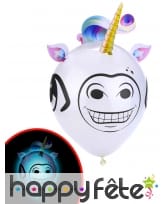 Ballon licorne lumineuse, image 1