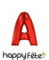 Ballon lettre rouge géante de 102cm, image 1