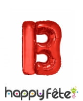 Ballon lettre rouge géante de 102cm, image 2