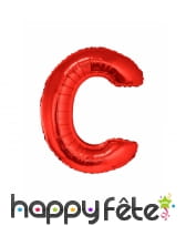 Ballon lettre rouge géante de 102cm, image 3
