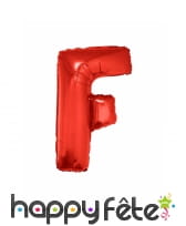 Ballon lettre rouge géante de 102cm, image 6