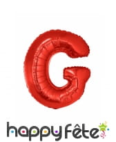 Ballon lettre rouge géante de 102cm, image 7