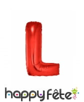 Ballon lettre rouge géante de 102cm, image 12