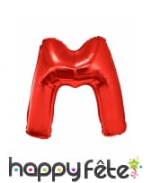 Ballon lettre rouge géante de 102cm, image 13