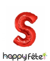 Ballon lettre rouge géante de 102cm, image 19