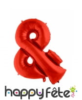 Ballon lettre rouge géante de 102cm, image 28