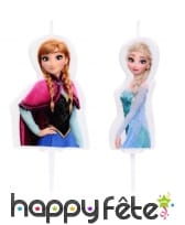 Bougie La Reine des Neiges de 4,5 cm