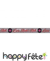 Bannière Let's rock and roll de 7,6m