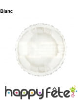 Ballon métal alu rond plat, image 3