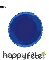 Ballon métal alu rond plat, image 4