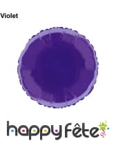 Ballon métal alu rond plat, image 13