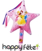 Baguette magique disney princess gonflable