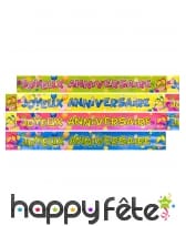 Bannière métallisée d'Anniversaire 3,6m, image 5