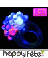 Bague magique lumineuse