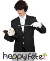 Baguette magique noire traditionnelle de 26cm, image 2