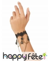 Bijou main noir avec dentelle, image 1