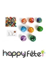 Balle magique rebondissante, 3 cm