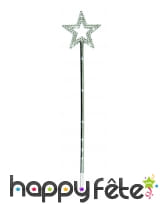 Baguette magique surmontée d'une étoile argentée, image 2