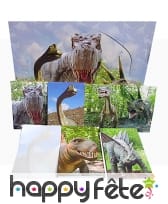 Bloc note avec couverture dinosaure