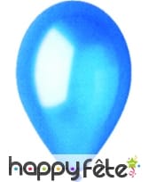 Ballons nacrés bleu par 100
