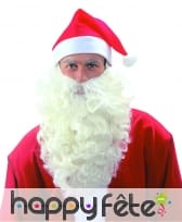 Barbe naturelle de pere noel. Luxe