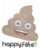 Bloc-notes en forme de Emoji caca, 8cm